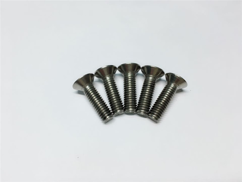 Tornillos de brida de titanio para tornillos de brida de titanio M3, parafusos de titanio M6, para cirurxía medular