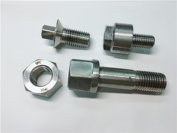 Bulón hexagonal de aceiro inoxidable 904l con tuerca para mercados dos Emiratos Árabes Unidos