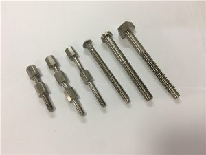 Perno de porción e peza de máquina de titanio nº41-CNC