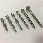 Tuercas de fijación de nylon de fixación de nylon de aliaxe de titanio