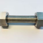 parafusos c / w 2 parafusos de hexagonal