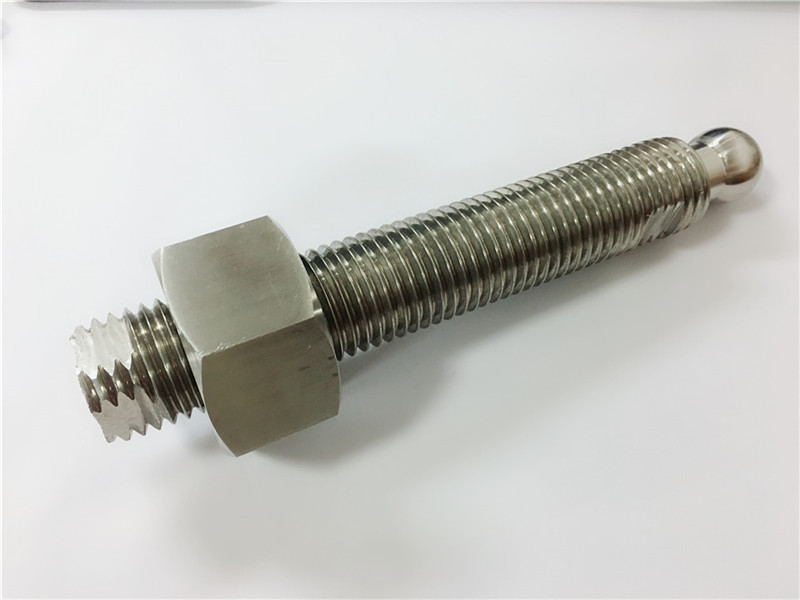 Tornillos de titanio de bola de titanio personalizados de alta calidade